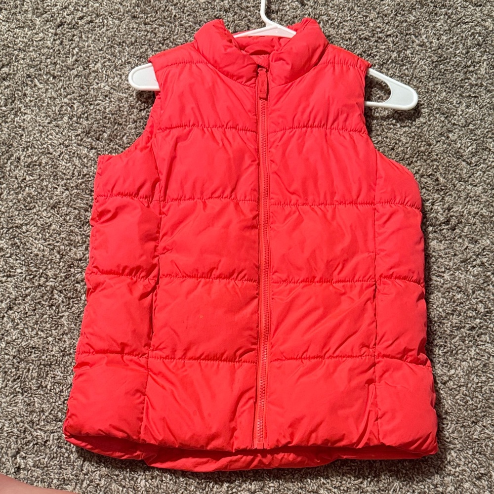 Old Navy Red Kids Puffer Vest